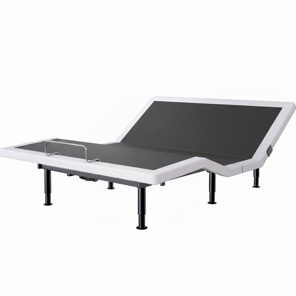 Adjustable Bed Frame King Size with Wireless Remote, Head Foot Incline, USB, Underbed Light - Heavy Duty Platform, Zero Gravity Bedframe