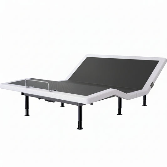 Adjustable Bed Frame King Size with Wireless Remote, Head Foot Incline, USB, Underbed Light - Heavy Duty Platform, Zero Gravity Bedframe