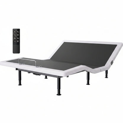 Adjustable Bed Frame King Size with Wireless Remote, Head Foot Incline, USB, Underbed Light - Heavy Duty Platform, Zero Gravity Bedframe — product view 2
