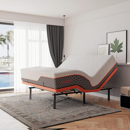 Adjustable Bed Frame Queen - Easy to Install in 5 Minutes, 3000 Series — product view 6