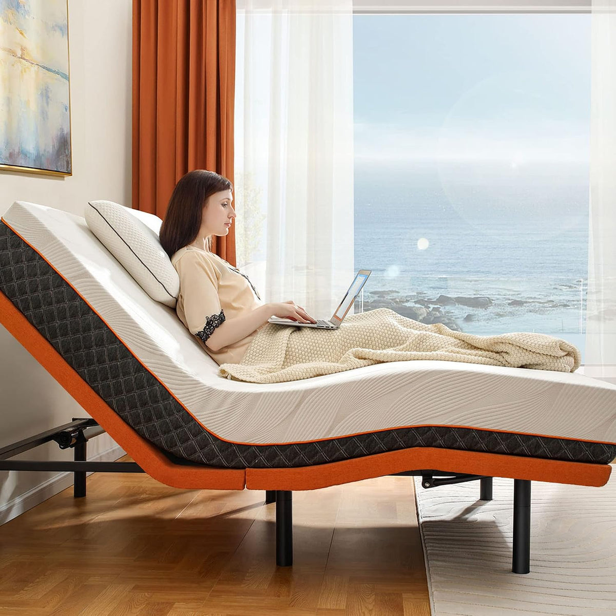 King Adjustable Bed Frame Base - 3000 Premium Series — product view 3